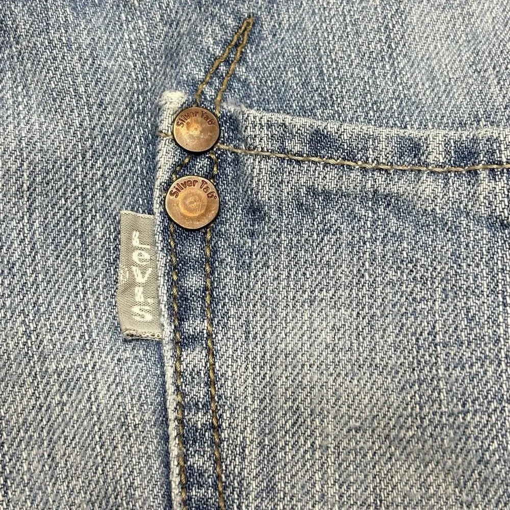 Levi’s Silvertab Men’s Jeans Y2K 2008 38x32 Straight Leg Slim Fit